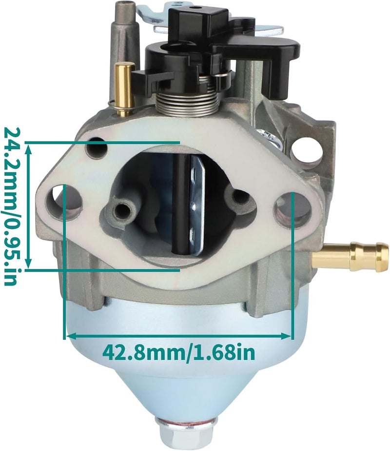 SIMPERAC GCV170 Carburetor for Honda 16100-Z9L-811 HRN216 Lawn Mower Carburetor for Honda GCV 170 GCV170LA G5B GCV170LA G5BR GCV170LA S3B Engine with Air Filter Parts - Image 3